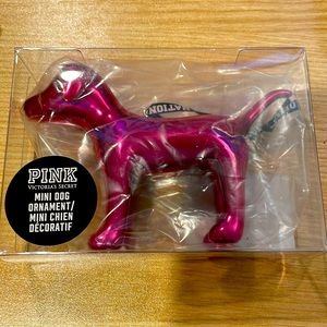 NWT!  PINK Nation Limited Edition Dog Ornament 2015
